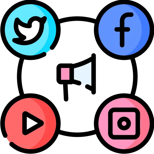 Social Media Marketing icon - Bsns Consulting